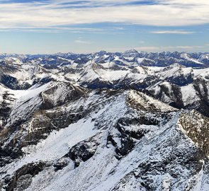 Radstat Tauern from the top of Gr. Hafner