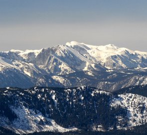 Pohled na pohoří Hochschwab