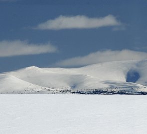 A view of the highest parts of Urho Kekkonen National Park - the ridge of Mount Sokosti