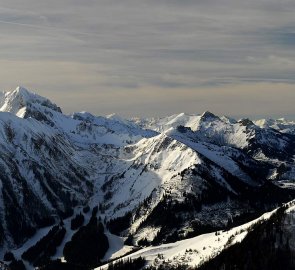 Pohled na Eisenerzer Reichenstein 2 165 m n. m.