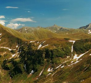 Austrian Rottenmann Tauern Mountains