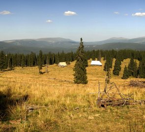 Sureanu Mountains in Romania