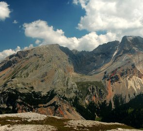 Massif of Croda Rossa 3 146 m above sea level