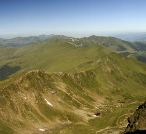 Rodna Mountains in Romania