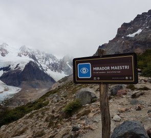 Maestri viewpoint, end of the route