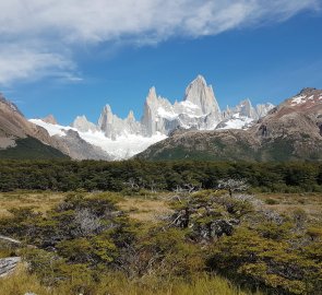 Cerro Chaltén accompanies you throughout