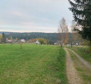 Descent back to the village of Nejdek