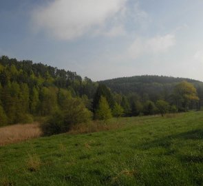 Cesta po Pokliček do osady Vojtěchov