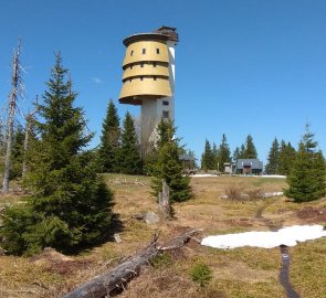 Rozhledna Poleník v Národním parku Šumava