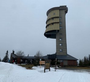 Vrchol Poledník 1 315 m n.m.