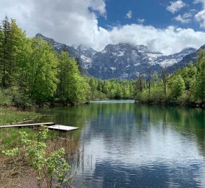 Nádherné jezero Großer Ödsee