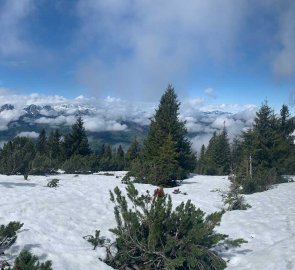 Panoramatický pohled na Totes Gebirge