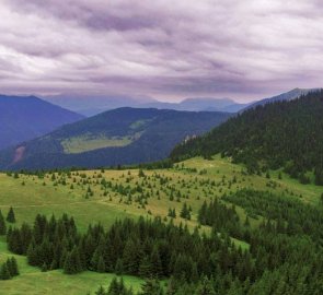 Sedlo Medzirozsutce 1 200 m n. m.