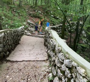 Bridge over the Velika Savica