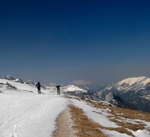 Cesta po náhorní plošině Schneealpe