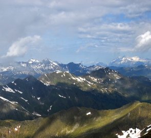 View of Dachstein and the Schladming Tauern