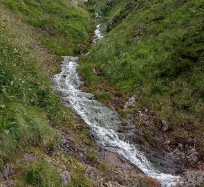 Waterfalls of the Rudný brook