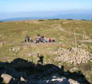 Vrchol Kralického Sněžníku 1 424 m n. m.