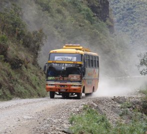 The biggest danger here is not nature, but bus drivers