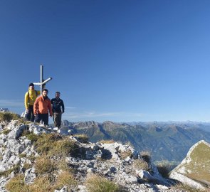 Vrchol hory Sparafeld 2 247 m n.m.