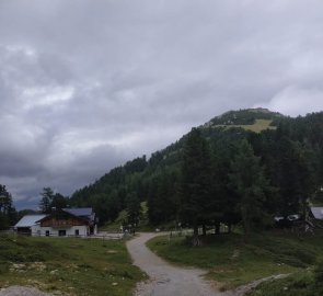 Chalet and restaurant Berggasthof Steinerhaus and Stoderzinken mountain