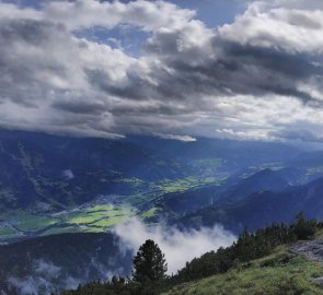 View of the Schladming Tauern