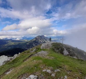 Top of the mountain Stoderzinken 2 048  m n.m