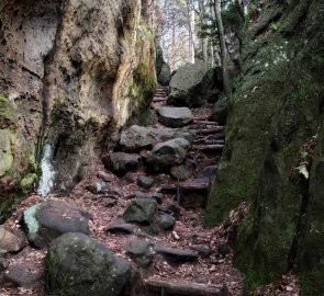 Stairs to the Modlivý důl