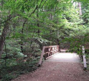 Bridge over the river Stropnice