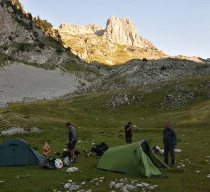 The second night near the water source