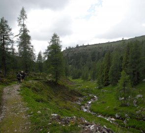 Cesta na chatu Hochmölbing Hütte