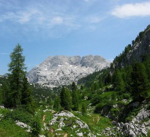 Pohoří Totes Gebirge - hora Rote Kögel