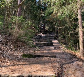 Stairs to Příhraz