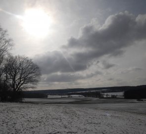 Pohled na Hamry nad Sázavou