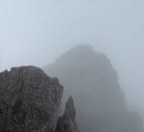 Vrchol Velkého Rozsutce na dohled :-)