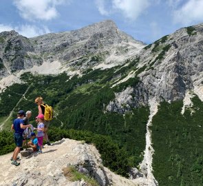 Vrchol hory Vršič 1 737 m n.m.