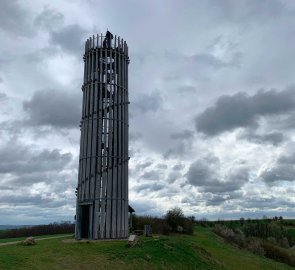 Lookout tower Akátová věž at Výhon hill