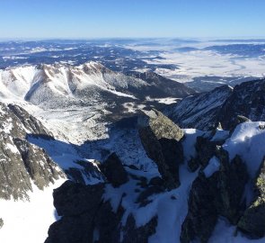 Belianské Tatry, a Dolina Zeleného plesa, dole Brnčála