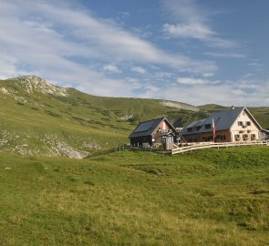 Chata Michlbauerhütte a hora Windberg