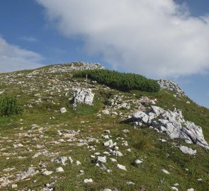 The final metres to the Windberg summit