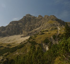 Hora Hochvogel během sestupu