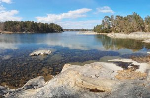 A hike to the coastal area of Björnö in Sweden