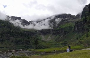 Hike to the three lakes in the Schladming Tauern