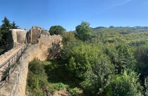 Trip to the ruins of Cimburk Castle in Chřiby