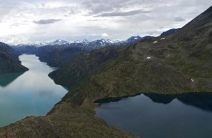 Trek u jezera Gjende v Národním parku Jotunheimen - Bessegen