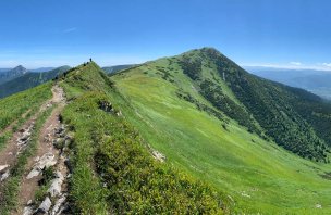 Trek in Malá Fatra with ascent to Velký Kriváň