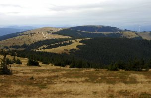 Podzimní trek na horu Stuhleck nedaleko Semmeringu