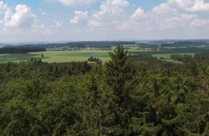 Výlet na Mařenku, nejvyšší vrchol okresu Třebíč s rozhlednou