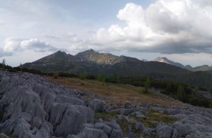 Trek na vyhlídkovou horu Reidling v Totes Gebirge