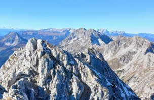 Podzimní trek na hory Hexenturm a Natterriegel